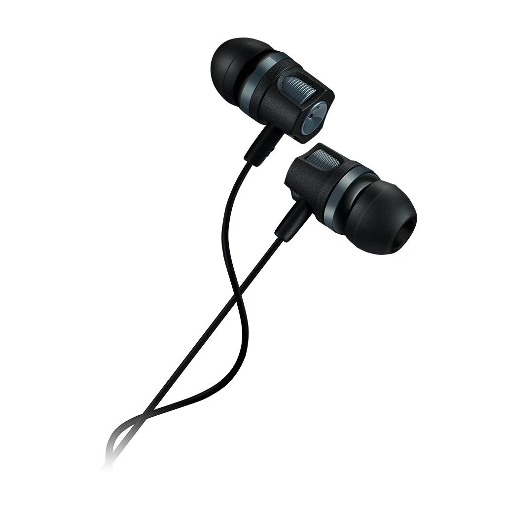 CANYON EP-3 Stereo earphones with microphone Dark gray cable length 1.2m 21.5*12mm 0.011kg - image 1