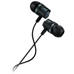 CANYON EP-3 Stereo earphones with microphone Dark gray cable length 1.2m 21.5*12mm 0.011kg - thumbnail 1