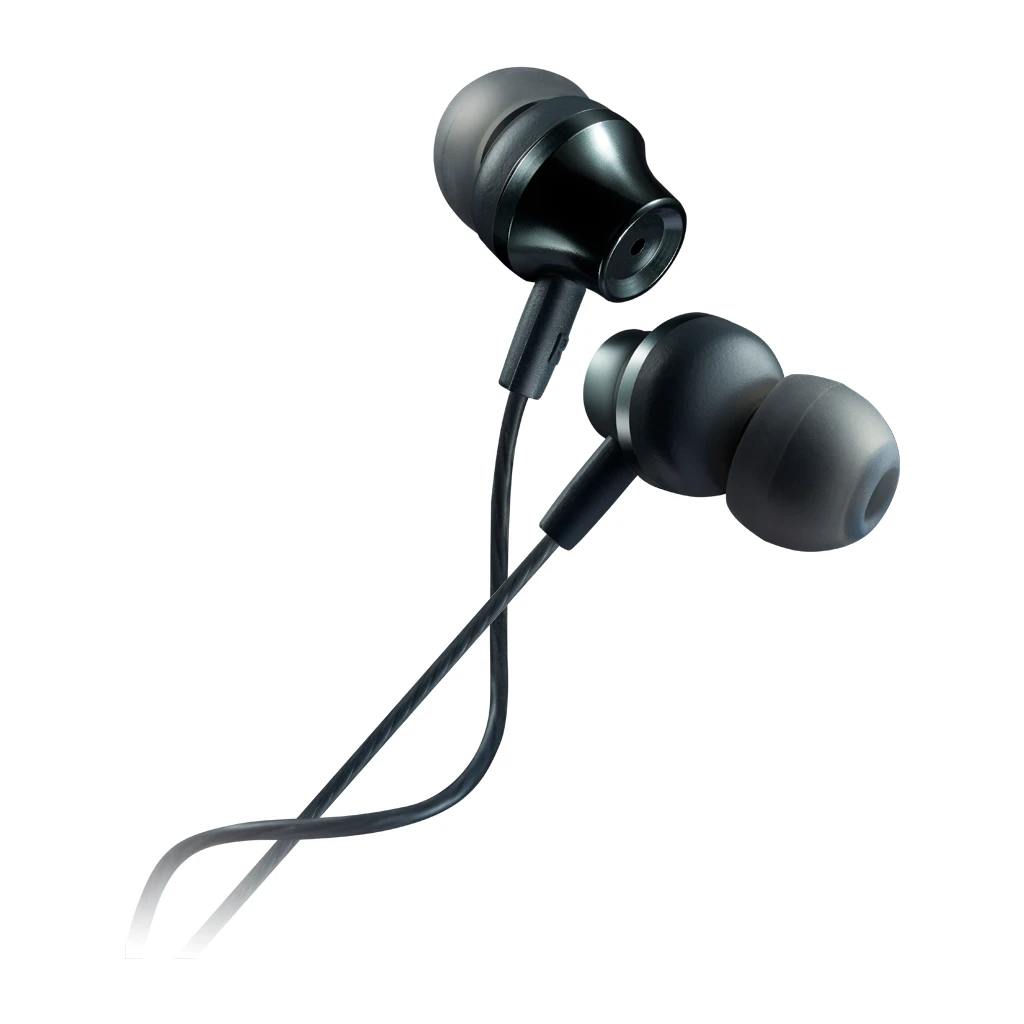 CANYON SEP-3 Stereo earphones with microphone metallic shell cable length 1.2m Dark Gray 22*12.6mm 0.012kg - image 1
