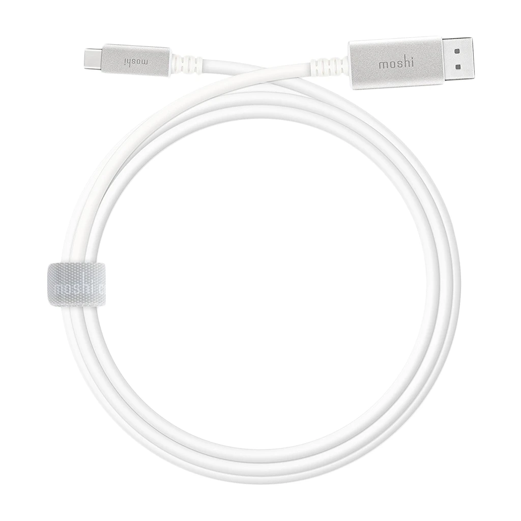 MOSHI USB-C to DisplayPort Cable 5 ft 1.5 m outputs high-resolution video from any USB-C - image 1