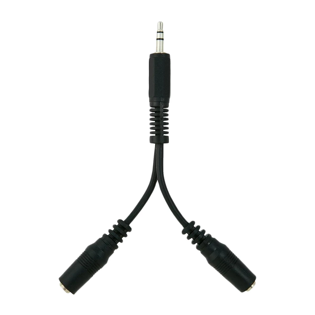 BELKIN SPLITTER AUDIO3.5mm/2x3.5mm M/F0.1MHEADPHNNCKL - image 1
