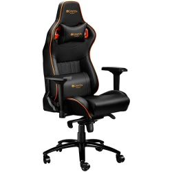 CANYON Corax GC-5 Gaming Stolica, Black/Orange, Ergonomic Design, Adjustable - thumbnail 3