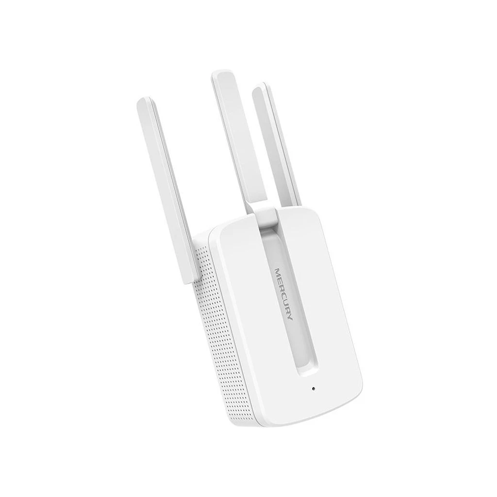 Mercusys 300Mbps Wi-Fi Range Extender 3 fixed external antennas with MIMO WPS button - image 1