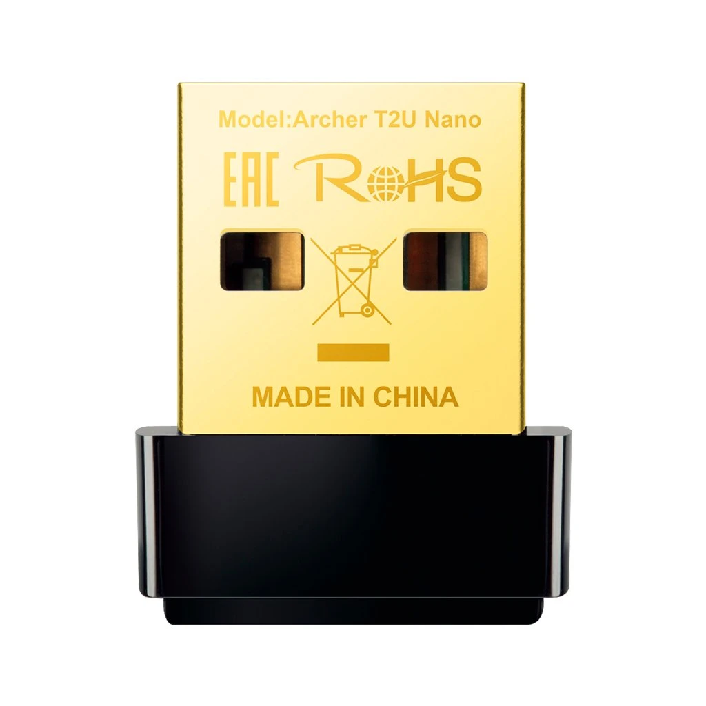 TP-Link AC600 Nano Wi-Fi USB Adapter433Mbps at 5GHz + 200Mbps at 2.4GHz USB 2.0 Nano - image 1