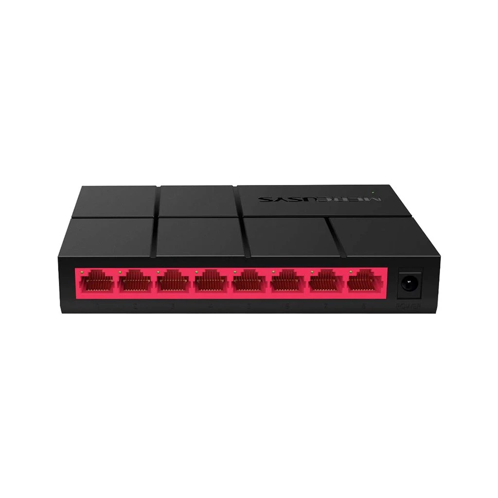 Mercusys MS108G 8-Port 10/100/1000 Mbps Desktop Switch 8 x 10/100/1000 Mbps RJ-45 ports with auto - image 1