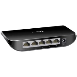 Switch TP-Link TL-SG1005D 5-Port Gigabit RJ45 10/100/1000Mbps desktop switch 10Gbps Switching Capacity Fanless Auto Negotiation/Auto - thumbnail 3