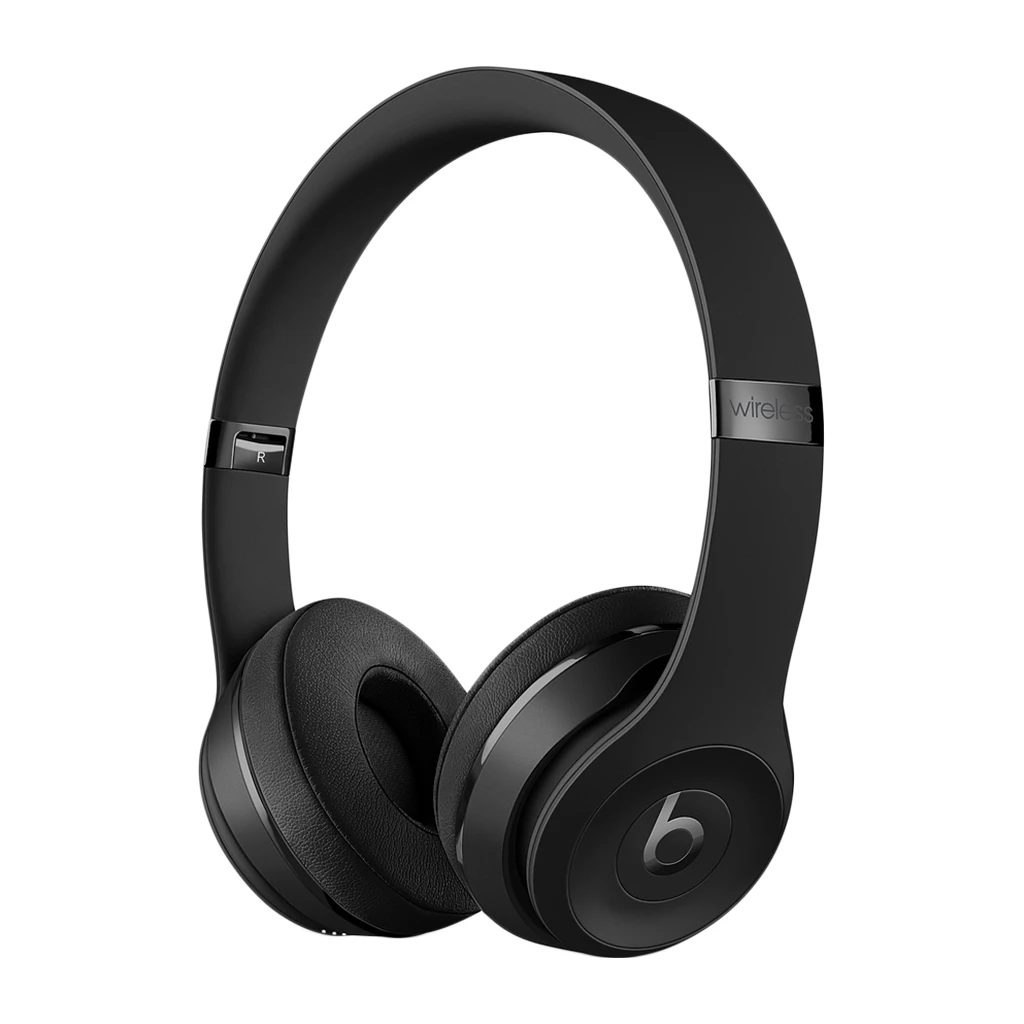 Beats Solo3 Wireless Headphones - Black Model A1796 - image 1