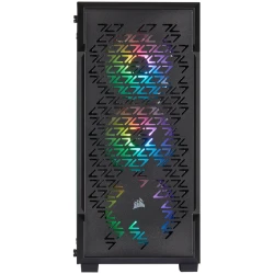 Corsair iCUE 220T RGB Airflow Tempered Glass Mid-Tower Smart Case Black - thumbnail 2