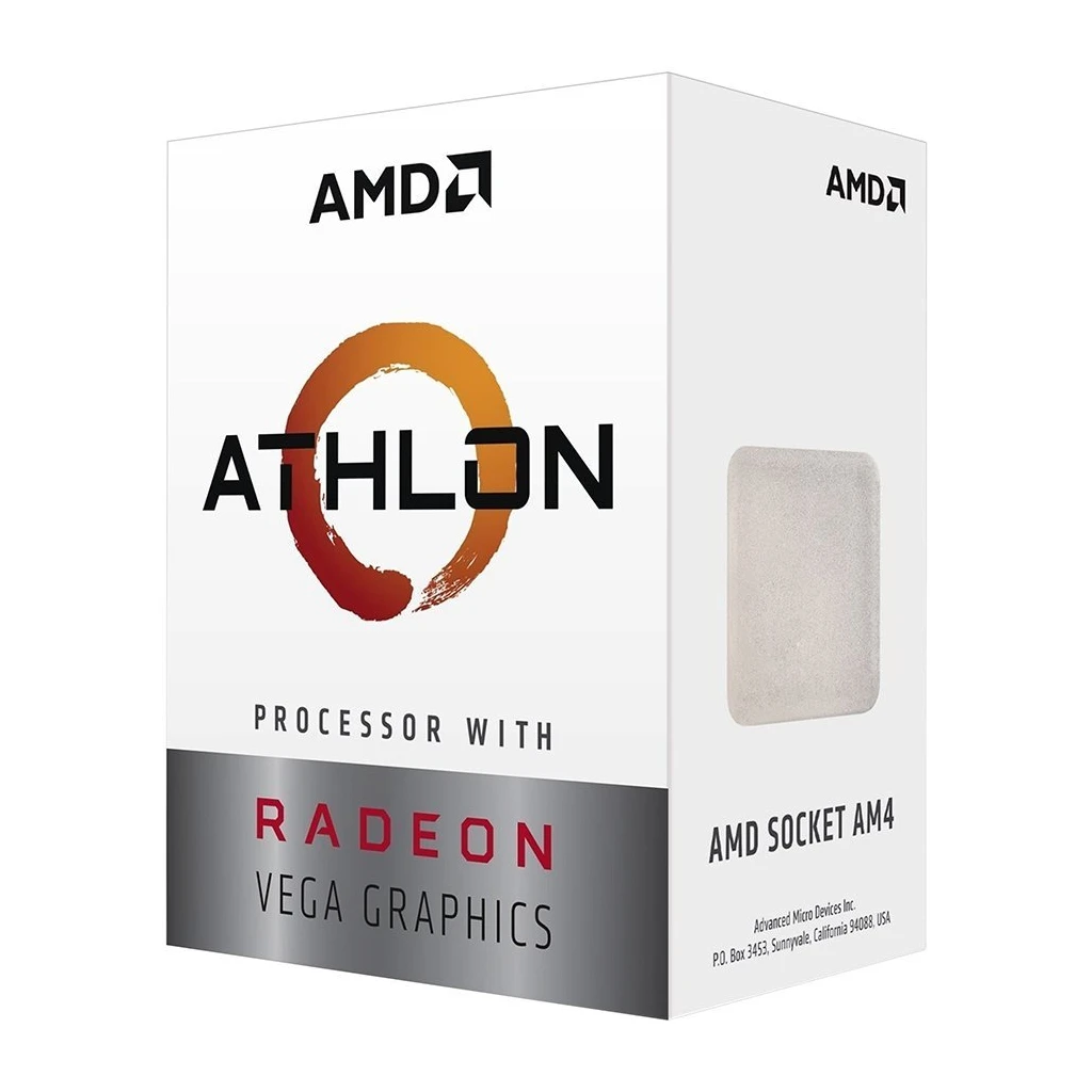 AMD Procesor CPU Desktop 2C/4T Athlon PRO 300GE YD300BC6M2OFH - image 1