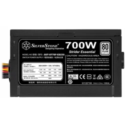 SilverStone Strider Essential Series 700W 80 Plus 230V EU ATX PC Power Supply Low Noise - thumbnail 2