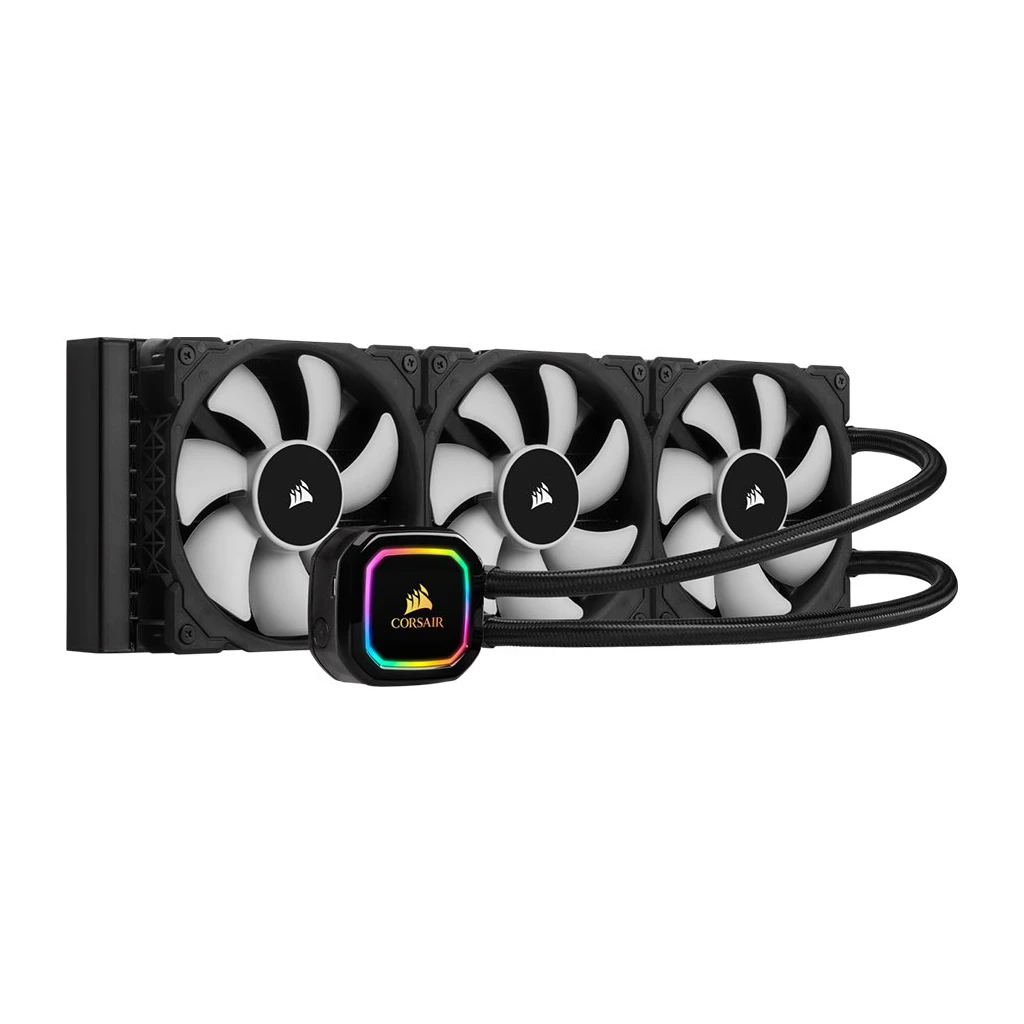 CORSAIR iCUE H150i RGB PRO XT 360mm Radiator Triple 120mm PWM Fans Software Control Liquid - image 1