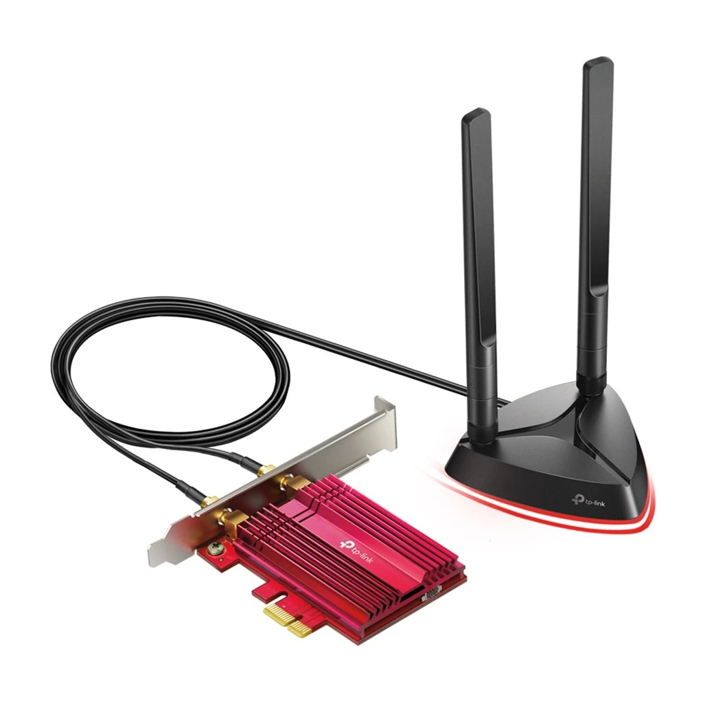 TP-Link AX3000 WiFi 6 Bluetooth 5.0 PCIe adapter. Up to 2400Mbps 802.11AX Dual Band Wireless - image 1