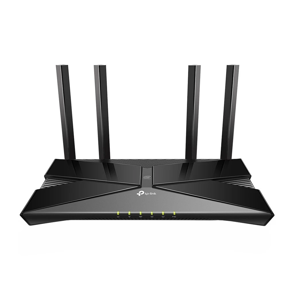 TP-Link AX3000 Wi-Fi 6 Router Dual-Core CPU 2402Mbps at 5GHz+574Mbps at 2.4GHz5 Gigabit Ports1 USB - image 1