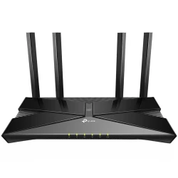 TP-Link AX3000 Wi-Fi 6 Router Dual-Core CPU 2402Mbps at 5GHz+574Mbps at 2.4GHz5 Gigabit Ports1 USB - thumbnail 1