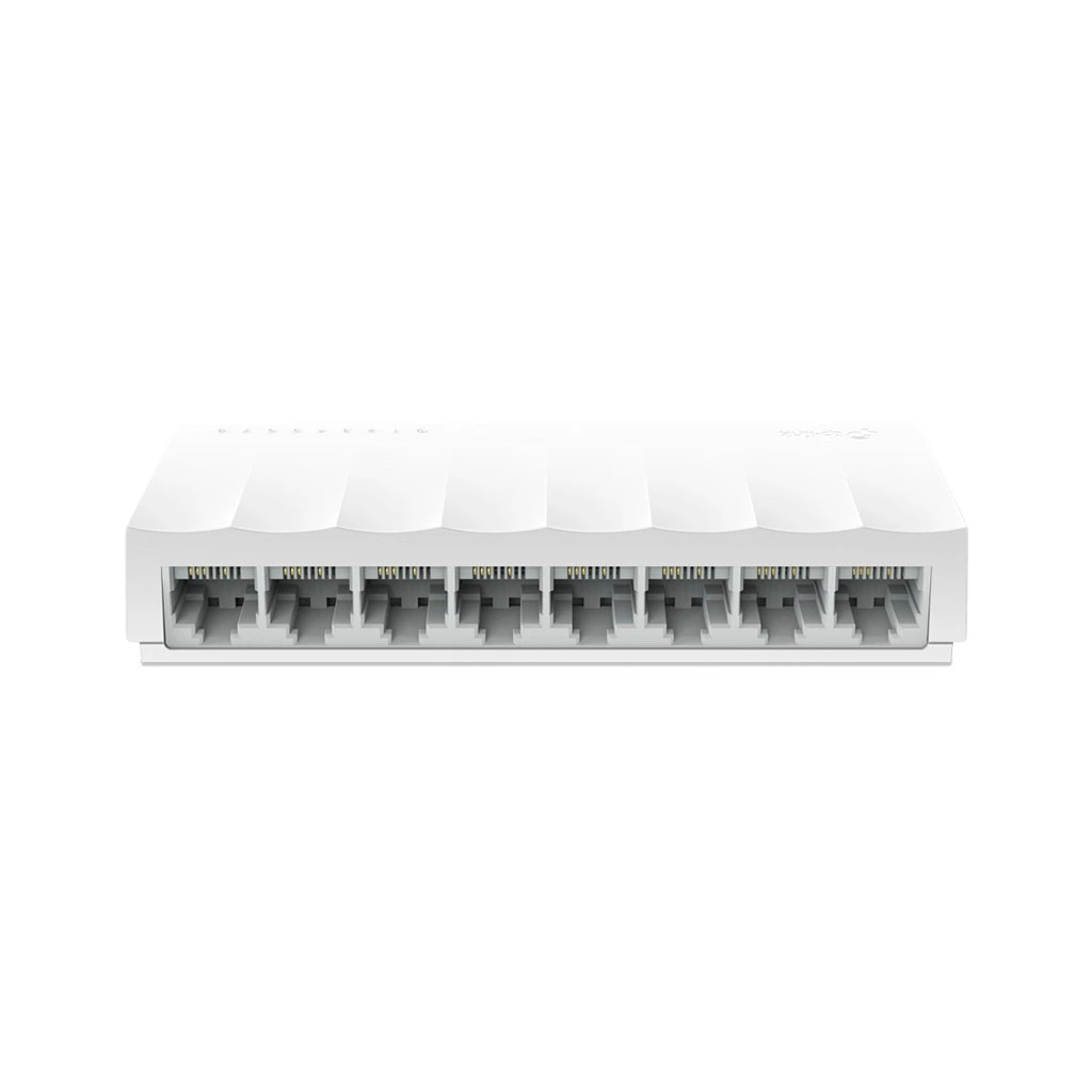 TP-Link LiteWave 8-Port 10/100Mbps Desktop Switch 8 10/100Mbps RJ45 Ports Desktop Plastic Case Green Ethernet - image 1