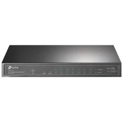 TP-Link SG1210P 10-Port Gigabit PoE+ Switch 8 Gigabit PoE+ Ports 1 Gigabit RJ45 Ports and - thumbnail 1