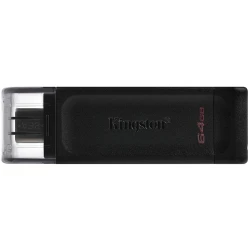Kingston 64GB USB-C 3.2 Gen 1 DataTraveler 70 EAN: 740617305302 - thumbnail 1