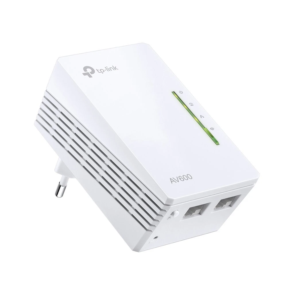 TP-Link AV600 Powerline Wi-FI Qualcomm 300Mbps at 2.4GHz802.11b/g/n600Mbps PowerlineHomePlug AV2 Fast PortsPlug and Play Wi-Fi - image 1