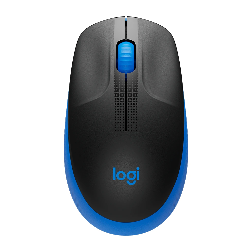 LOGITECH M190 Wireless Mouse - BLUE - image 1