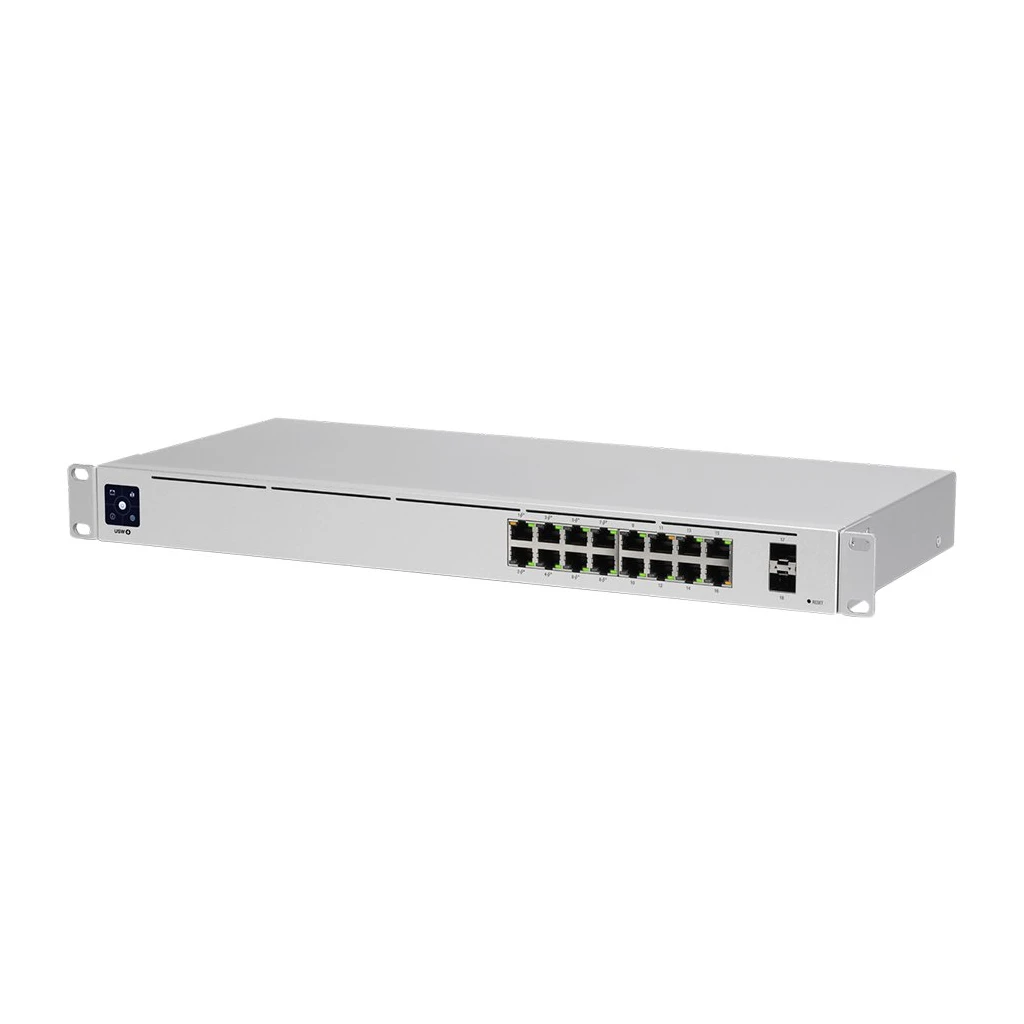 USW-16-PoE 16 RJ45 ports with 2 SFP ports - image 1