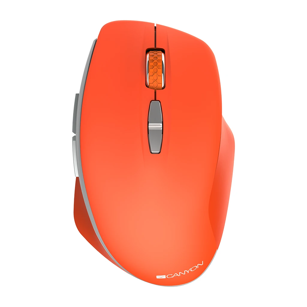 CANYON MW-21 2.4 GHz  Wireless mouse with 7 buttons DPI 800/1200/1600 Battery:AAA*2pcs  Red - image 1