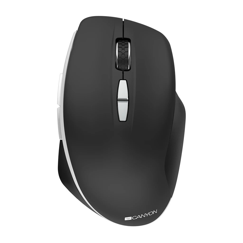 CANYON MW-21 2.4 GHz  Wireless mouse with 7 buttons DPI 800/1200/1600 Battery: AAA*2pcsBlack72*117*41mm 0.075kg - image 1