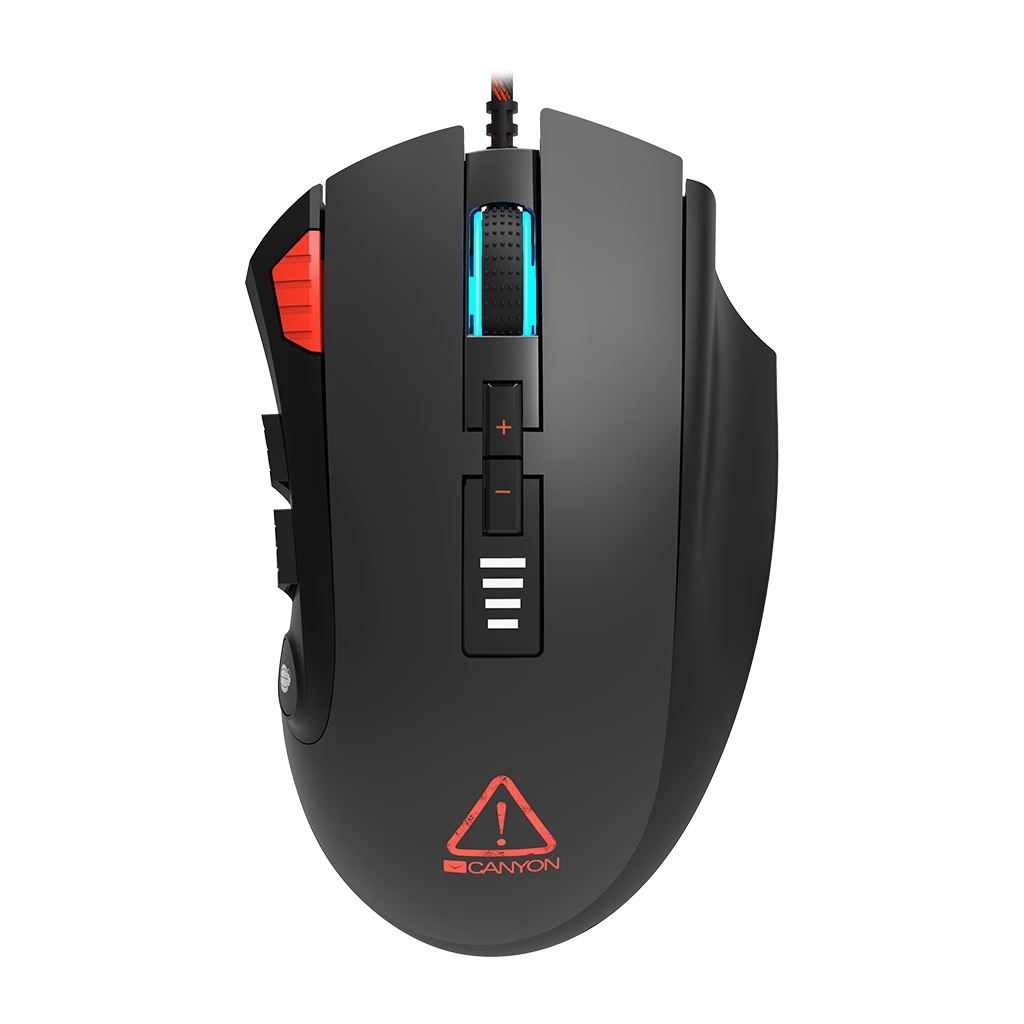 CANYON Merkava GM-15Gaming Mouse with 12 programmable buttons Sunplus 6662 optical sensor 6 levels of - image 1