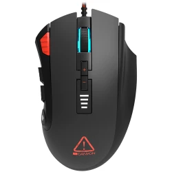 CANYON Merkava GM-15Gaming Mouse with 12 programmable buttons Sunplus 6662 optical sensor 6 levels of - thumbnail 1