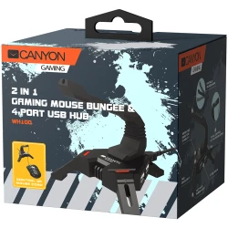 CANYON WH-100  2 in 1 Gaming Mouse Bungee stand and USB 2.0 hub 4 - thumbnail 5