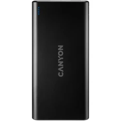 CANYON PB-106 Power bank 10000mAh Li-poly battery Input 5V/2A Output 5V/2.1AMax USB cable length 0.3m - thumbnail 1