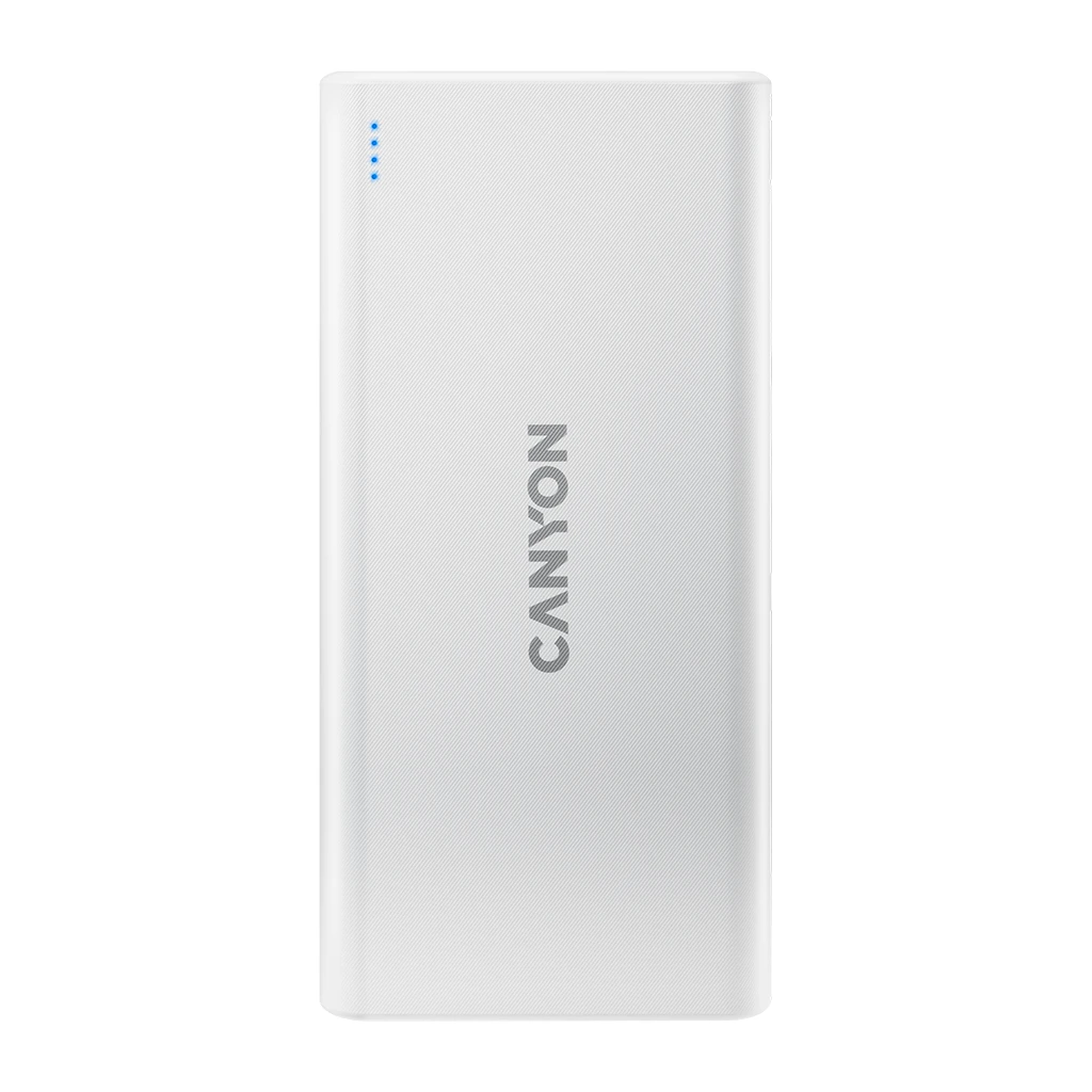 CANYON PowerBank  PB-106 10000mAh Li-poly battery Input 5V/2A Output 5V/2.1AMax USB cable length 0.3m - image 1