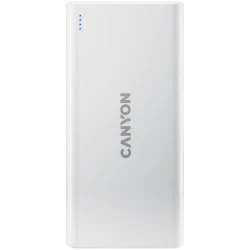 CANYON PowerBank  PB-106 10000mAh Li-poly battery Input 5V/2A Output 5V/2.1AMax USB cable length 0.3m - thumbnail 1