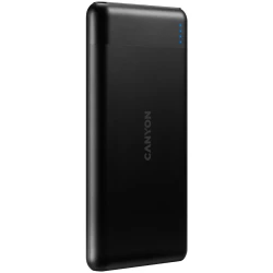 CANYON PB-107 Power bank 10000mAh Li-poly battery Input Micro/PD 18WMax Output PD/QC3.0 18WMax quick charging - thumbnail 2