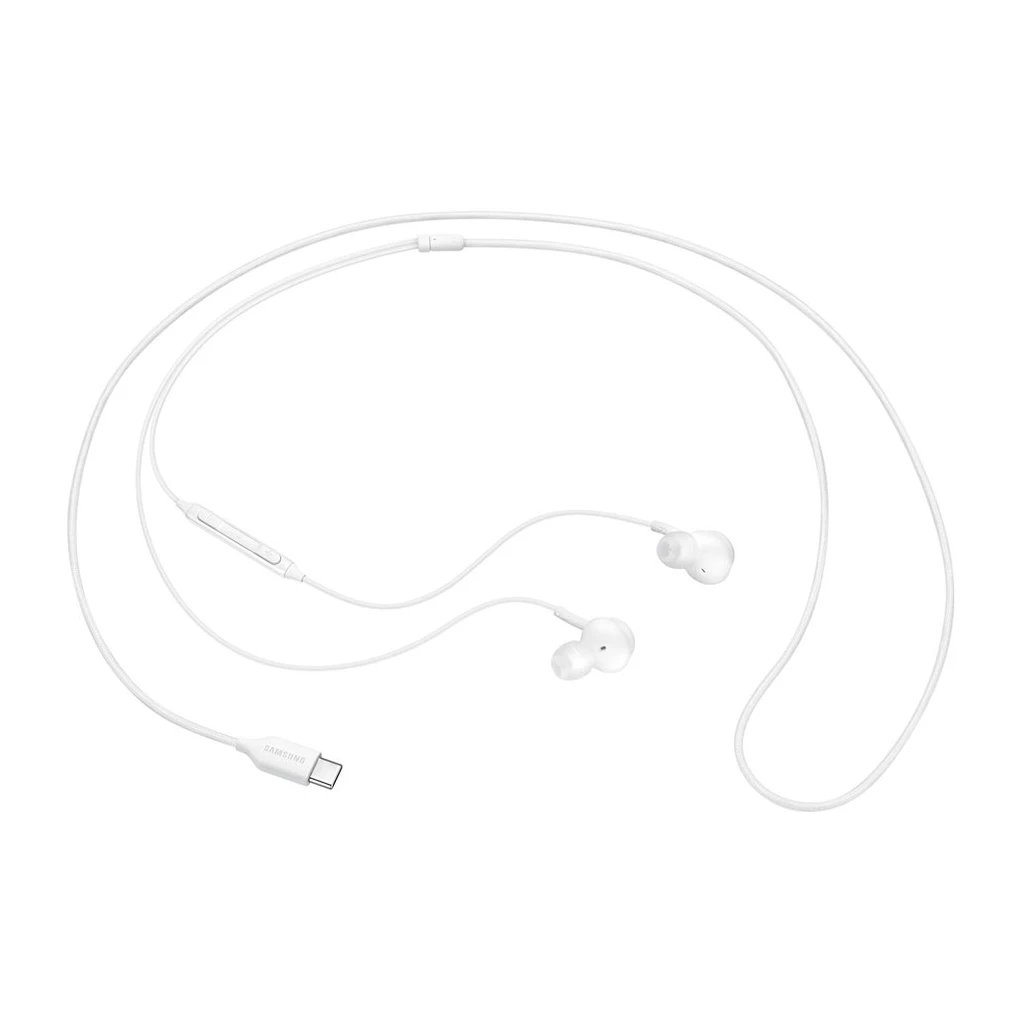 SAMSUNG USB Type-C Earphones with mic Sound by AKG White - image 1
