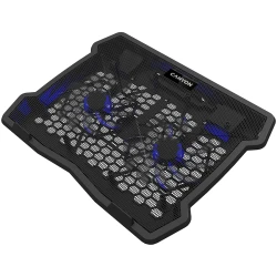 CANYON NS03 Cooling stand dual-fan with 2x2.0 USB hub support up to 10”-15.6” laptop ABS - thumbnail 3