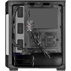 CORSAIR iCUE 220T RGB Tempered Glass Mid-Tower Smart Case — Black - thumbnail 4