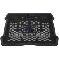 CANYON NS02 Cooling stand single fan with 2x2.0 USB hub support up to 10”-15.6” laptop - thumbnail 1