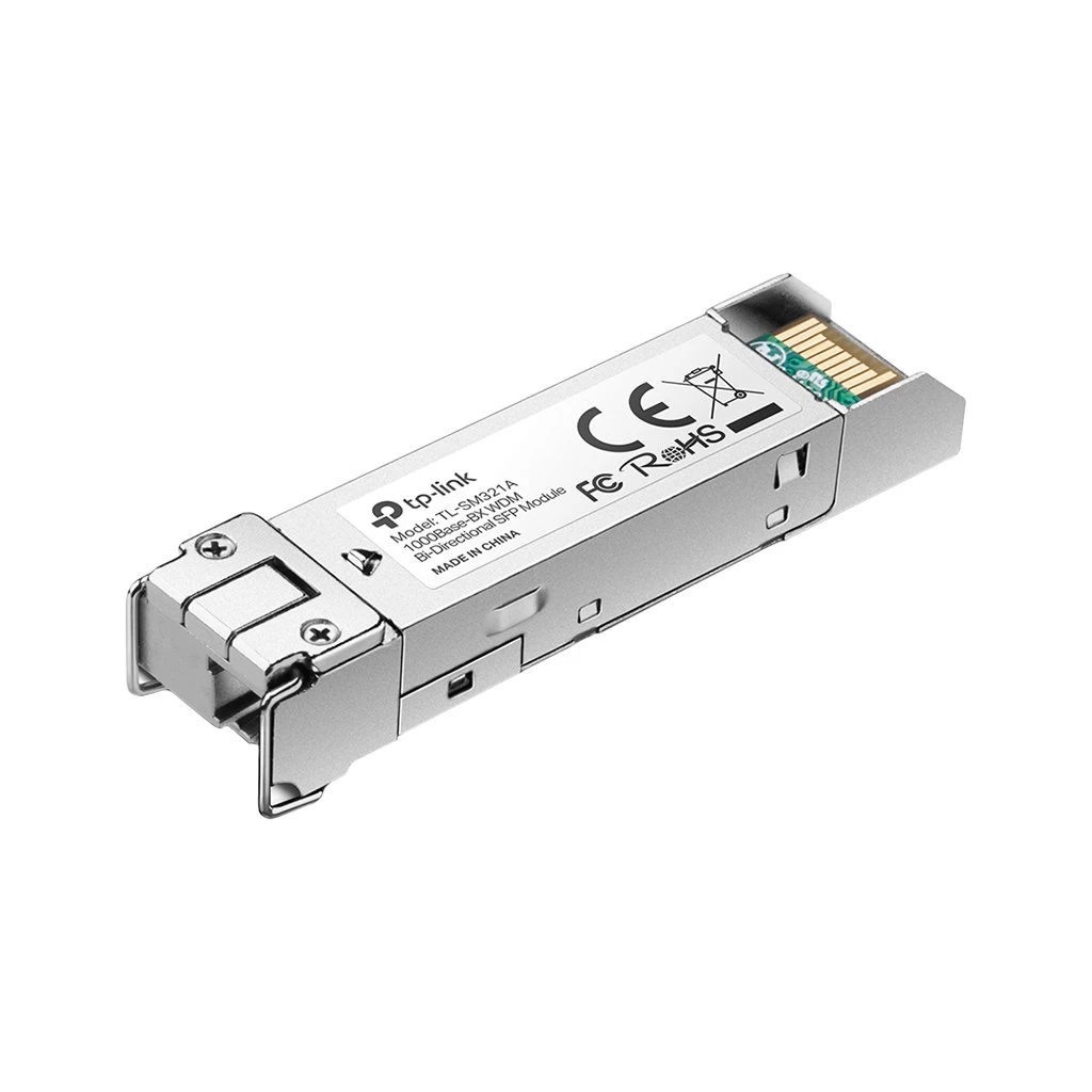 1000Base-BX WDM Bi-Directional SFP module TX: 1550 nm and RX: 1310 nm 1 LC Simplex - image 1