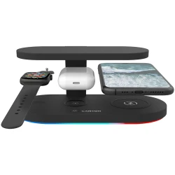 CANYON WS-501 5in1 Wireless charger with UV sterilizer with touch button for Running water light - thumbnail 4