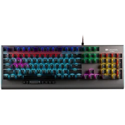 CANYON Interceptor GK-8 RGB – Žičana Gaming Tastatura, EN Layout, RGB Osvjetljenje, Tamno Siva - thumbnail 1