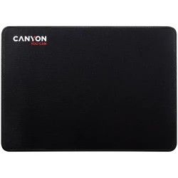 CANYON MP-4 Mouse pad350X250X3MMMultipandexfully black with our logo non gamingblister cardboard - thumbnail 1