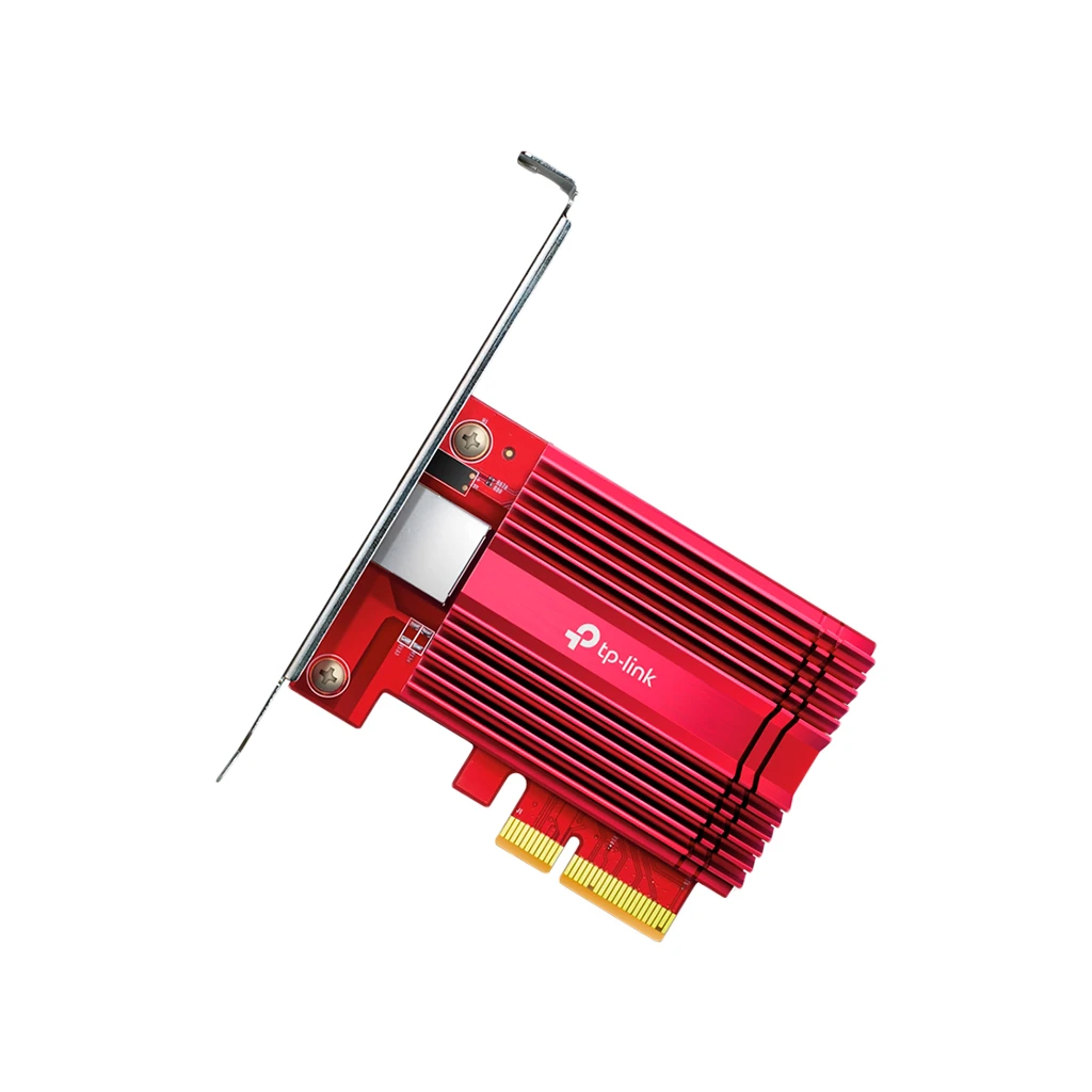 TPLink 10 Gigabit PCI Express Network Adapter 1× PCI Express 3.0 x4 1× RJ45 Gigabit/Megabit - image 1