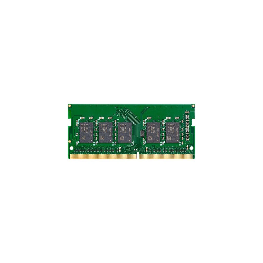 Synology 4 GB DDR4 ECC Unbuffered SODIMM Memory Module EAN:4711174724031 for models : RS1221RP+ RS1221+ - image 1