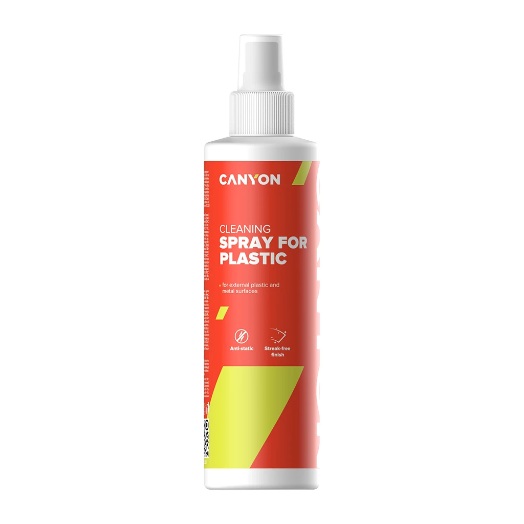 Canyon Plastic Cleaning Spray for external plastic and metal surfaces of computers telephones fax machines - image 1