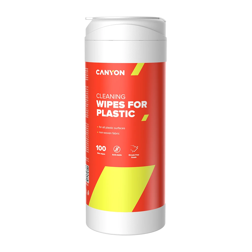 Canyon Plastic Cleaning Wipes Non-woven wipes impregnated with a special cleaning composition with antistatic and - image 1