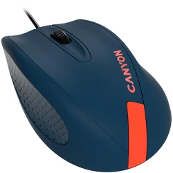 CANYON M-11 Wired Optical Mouse with 3 keys DPI 1000 With 1.5M USB cableBlue-Redsize 68*110*38mmweight:0.072kg - thumbnail 2