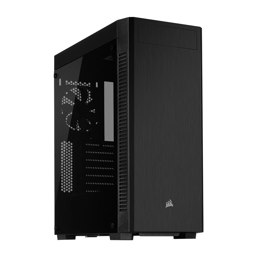 Corsair 110R Templered Glass Mid-Tower Gaming Case Black - image 1