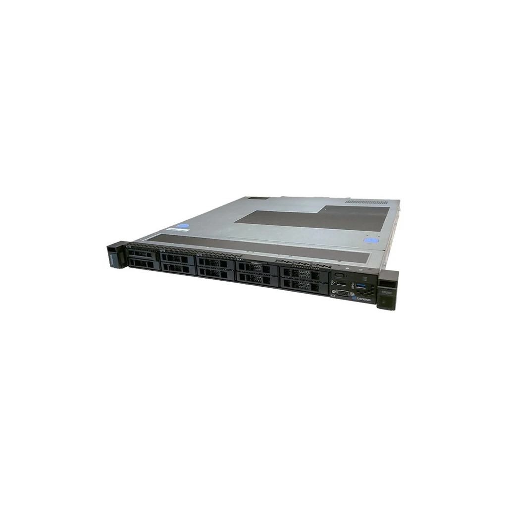 Lenovo ThinkSystem SR250 1U 1xIntel Xeon E-2276G 6C 3.8GHz 12MB cache 1x16GB 2Rx8 UDIMM 8x - image 1