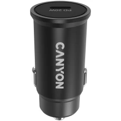 Canyon PD 20W Pocket size car charger input: DC12V-24V output: PD20W support iPhone12 PD fast - thumbnail 1