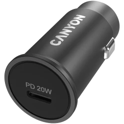 Canyon PD 20W Pocket size car charger input: DC12V-24V output: PD20W support iPhone12 PD fast - thumbnail 3